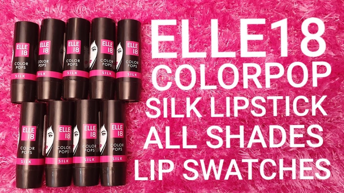 elle 18 silk lipstick shades